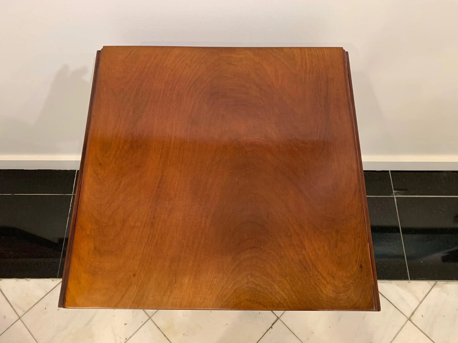 American Empire Flame Mahogany Drop Leaf Table - 5