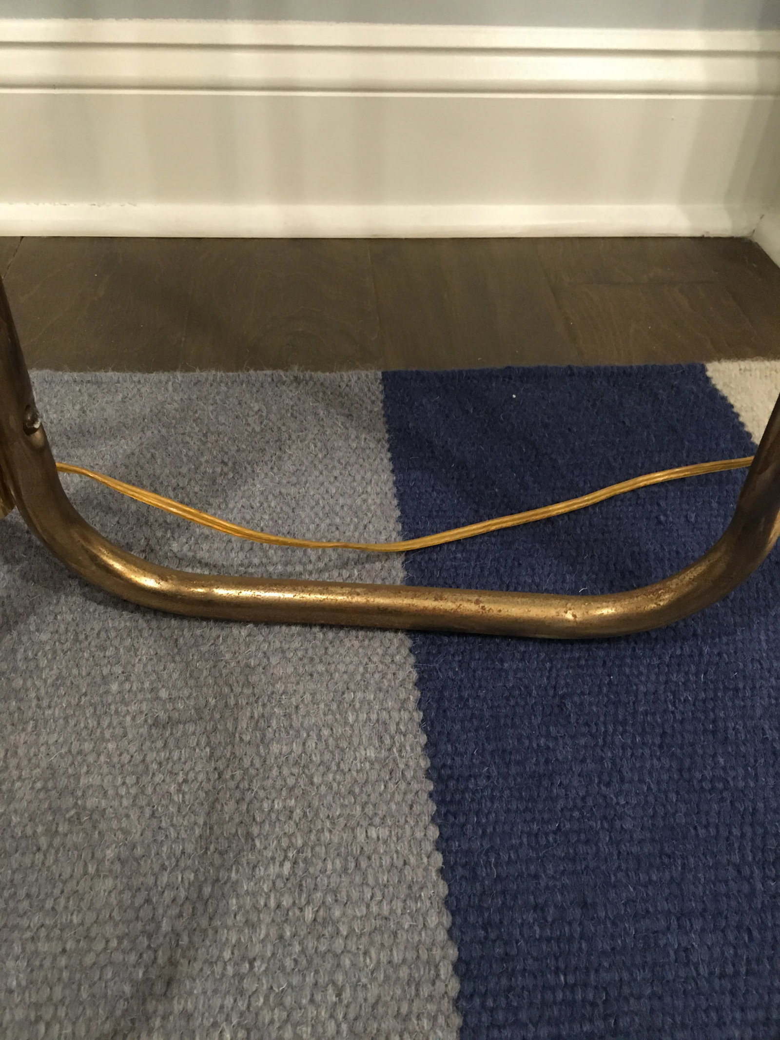 Vintage 1980s Brass & Glass Three Tier Plant Stand / Floor Lamp - 10