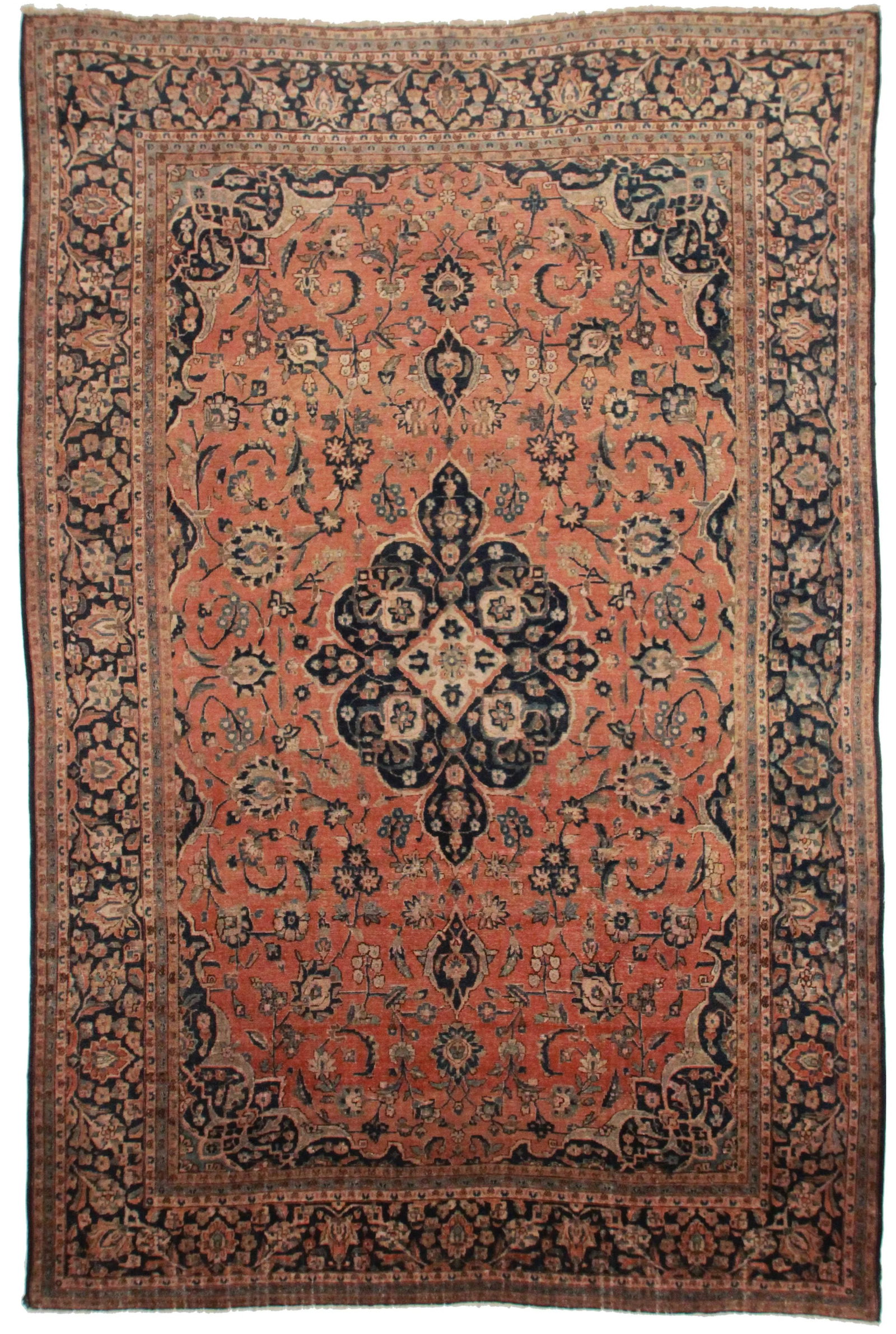 Hand Knotted Persian Tabriz Rug - 10'1'' * 14'1'' (1 of 6)