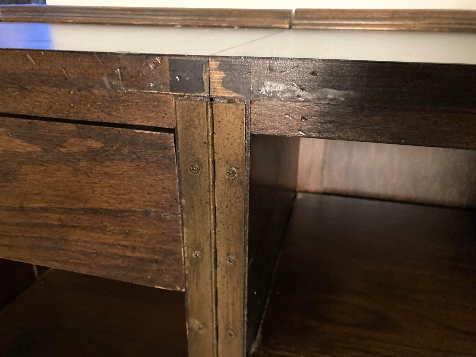 Ethan Allen Rolling Bar Pivot Hinged Folding 1960s Mid Century Modern Serving Dry Bar - Man Cave or - 5