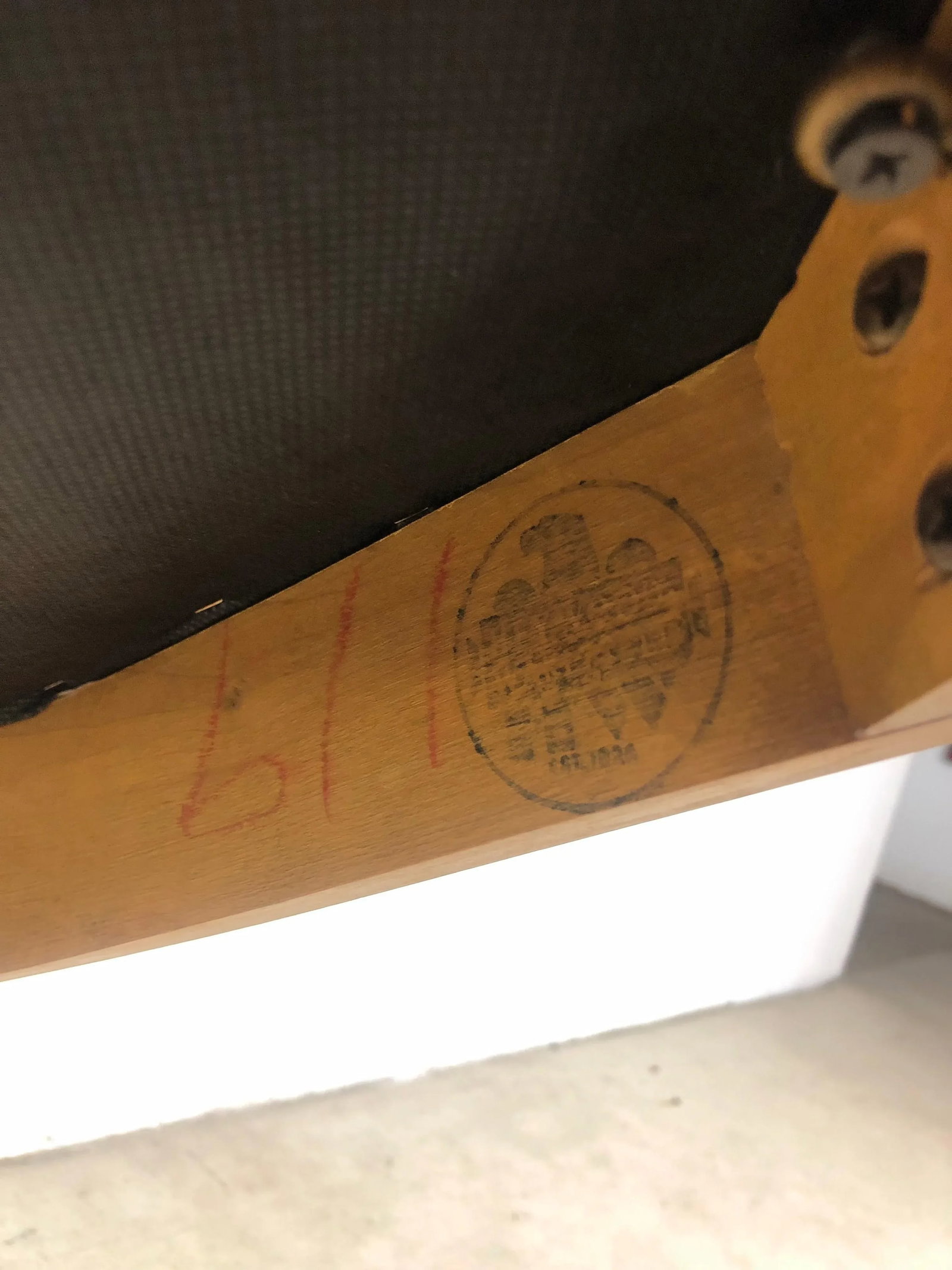 Mid Century Modern Upholstered Side Chair by Heywood Wakefield - 11