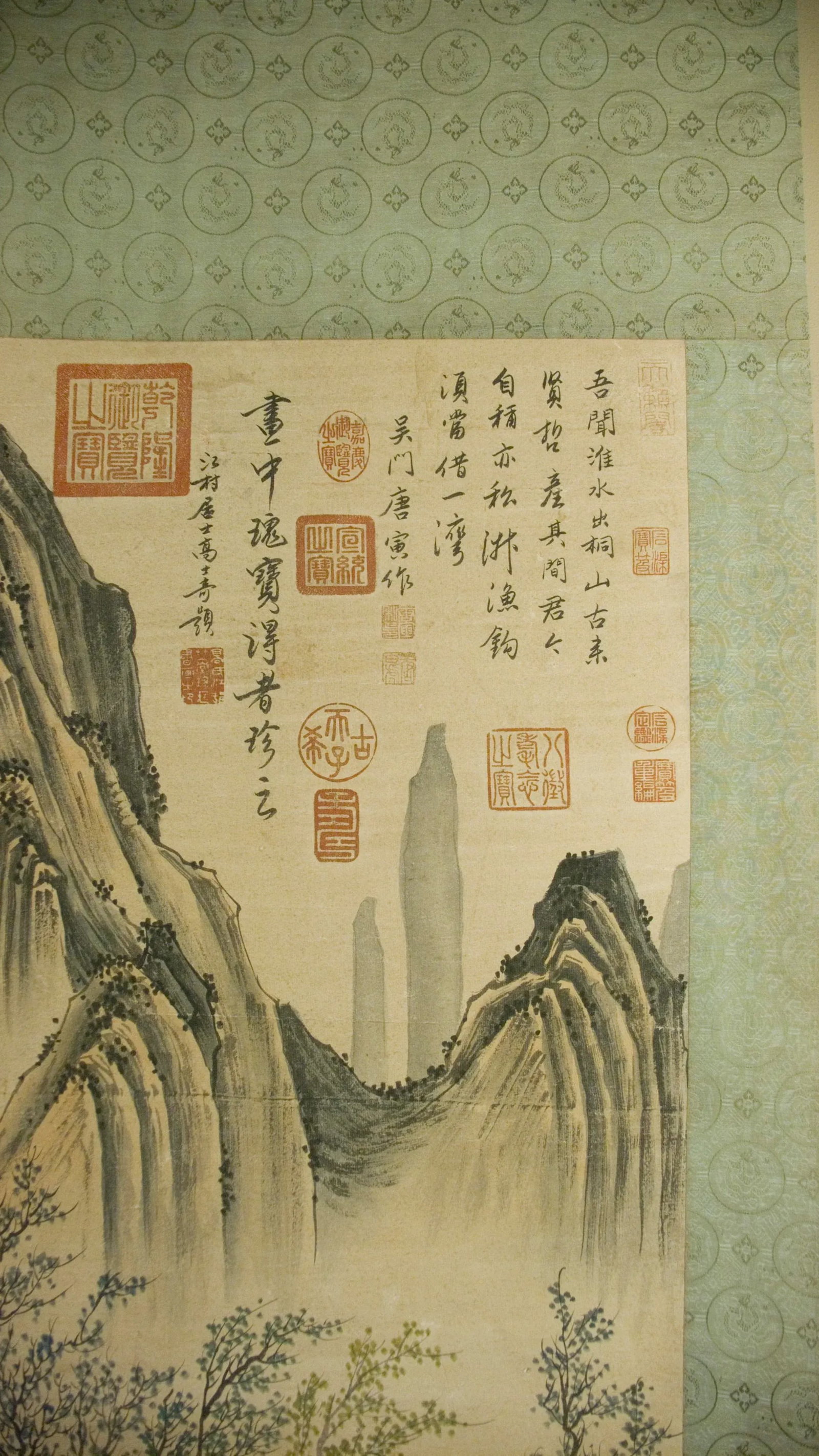 Early 20th Century Chinese Landscape Scroll - 5