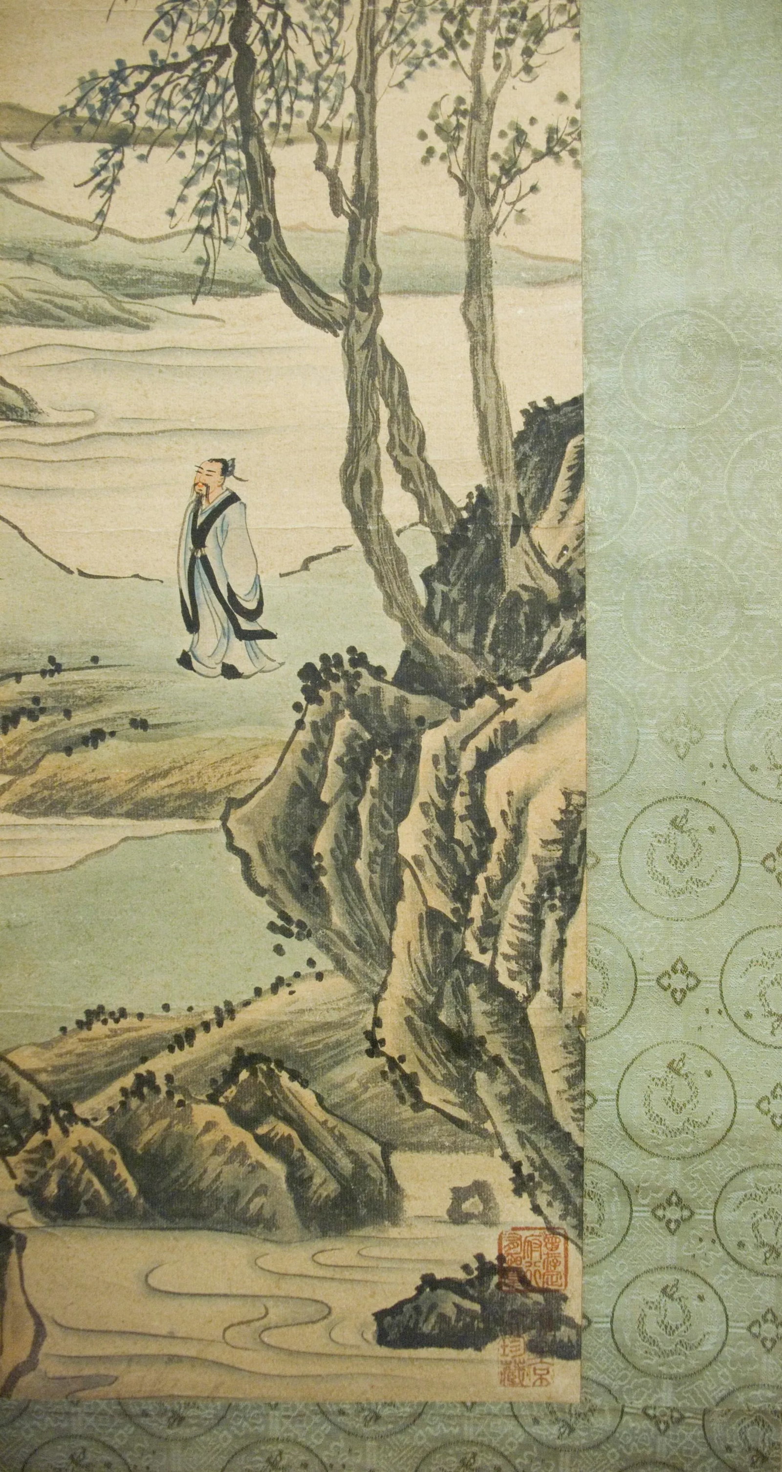 Early 20th Century Chinese Landscape Scroll - 7
