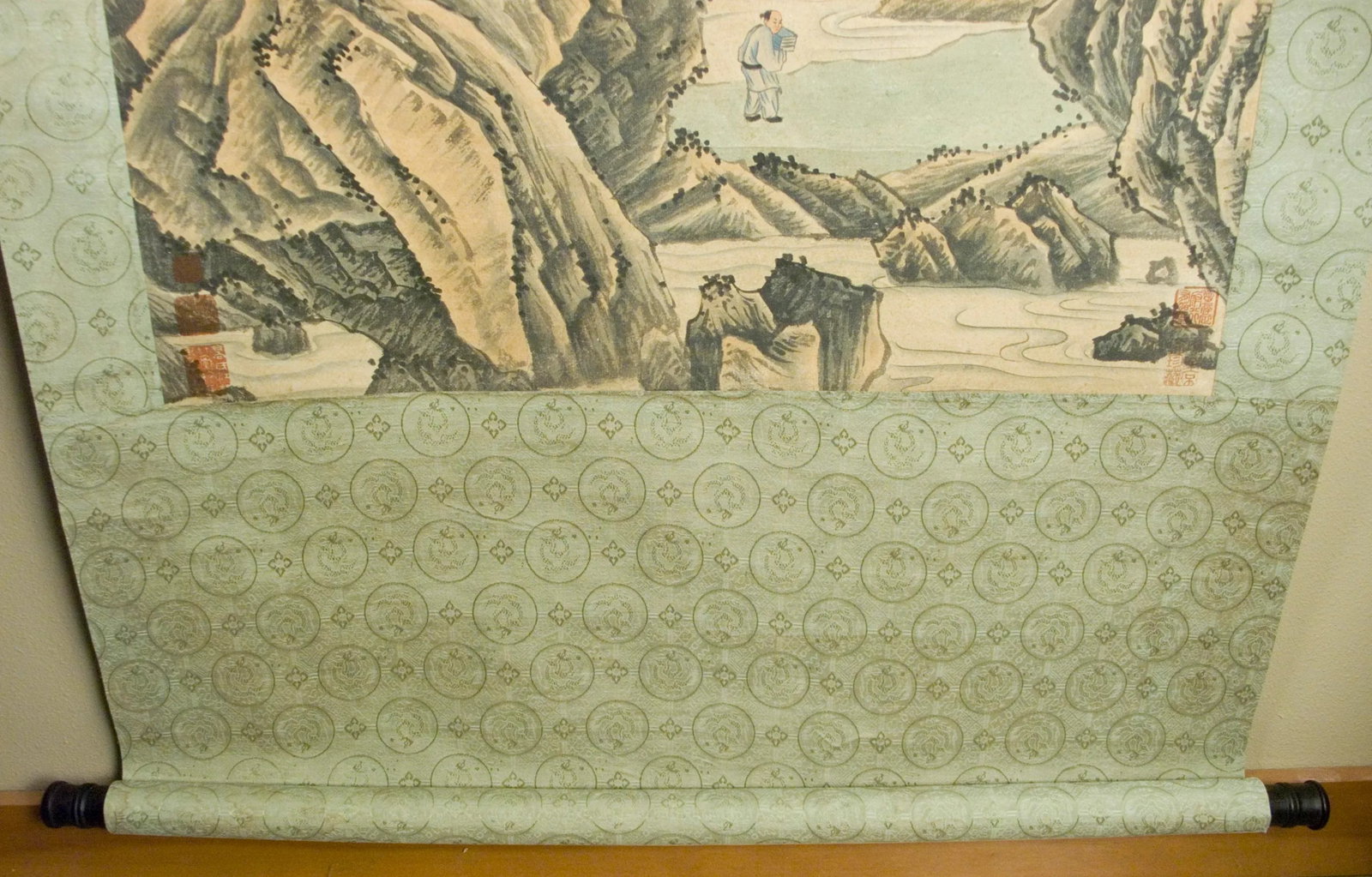 Early 20th Century Chinese Landscape Scroll - 8