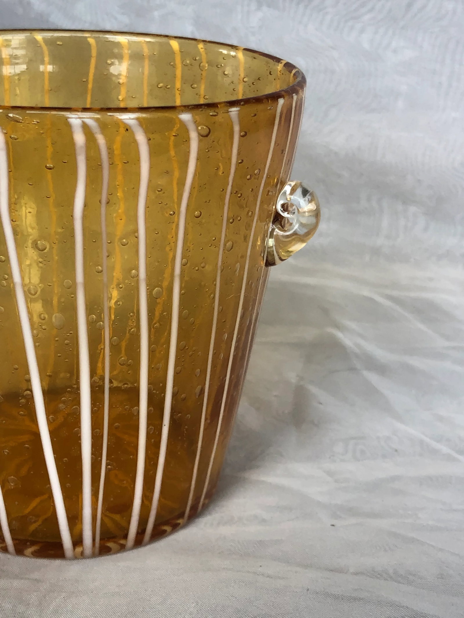 1960s Italian Murano Art Glass Ice Bucket - 6