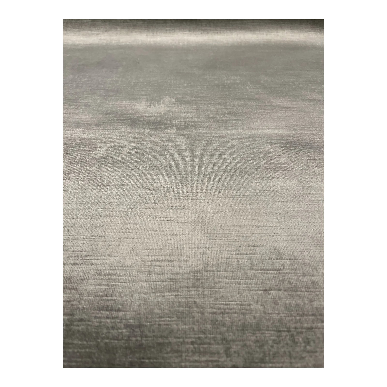 Caracole Modern Ocean Foam Velvet Designer Fabric - 32 Yards: This fabric's hand is very soft and smooth. It's suitable for upholestry, bedding, drappering, pillows, etc. The color is a pale light blue with a sheen to it. This fabric is a first quality good and 