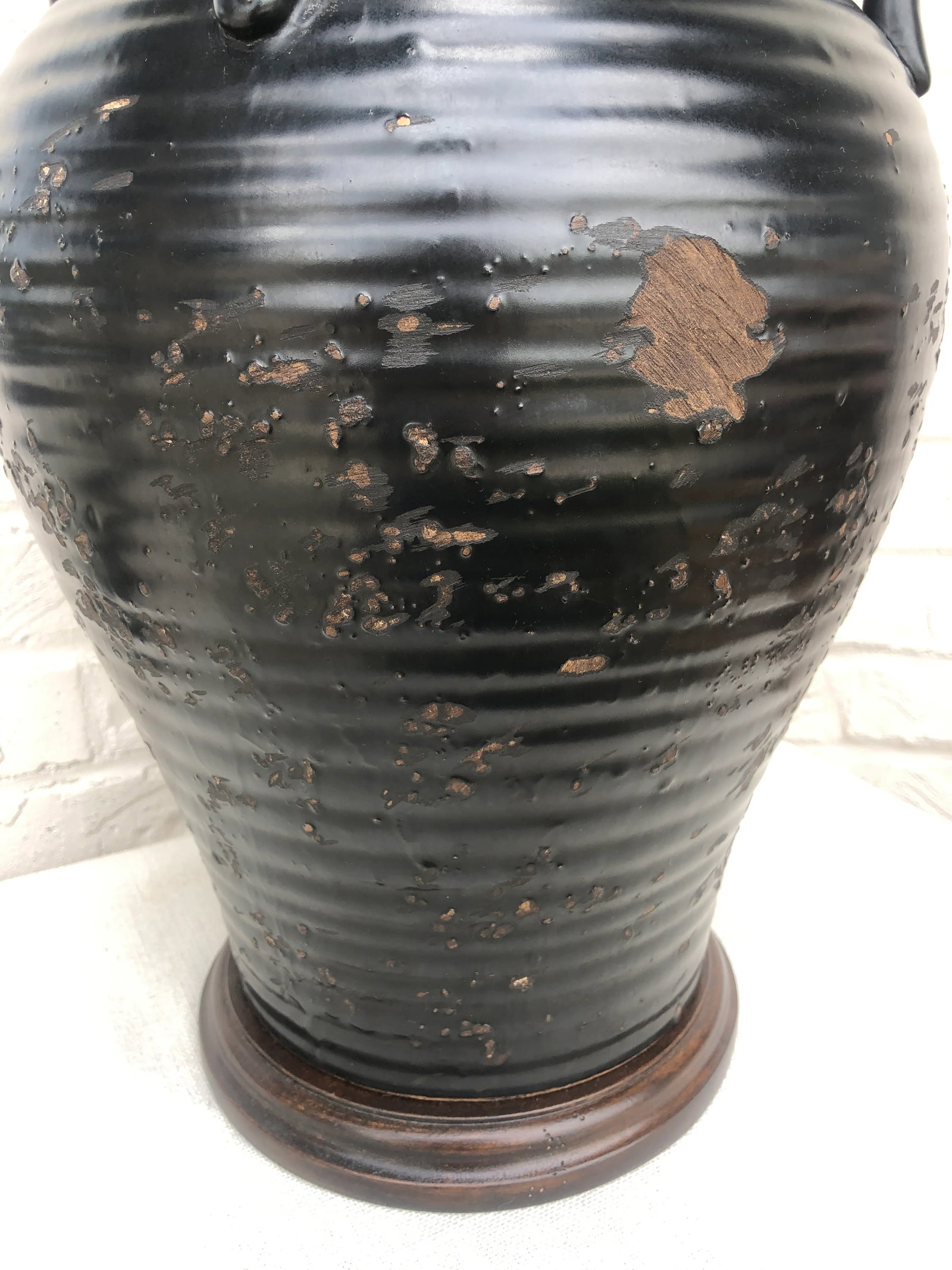 The Natural Light Olivaris Brown Tuscan Table Lamp - 5