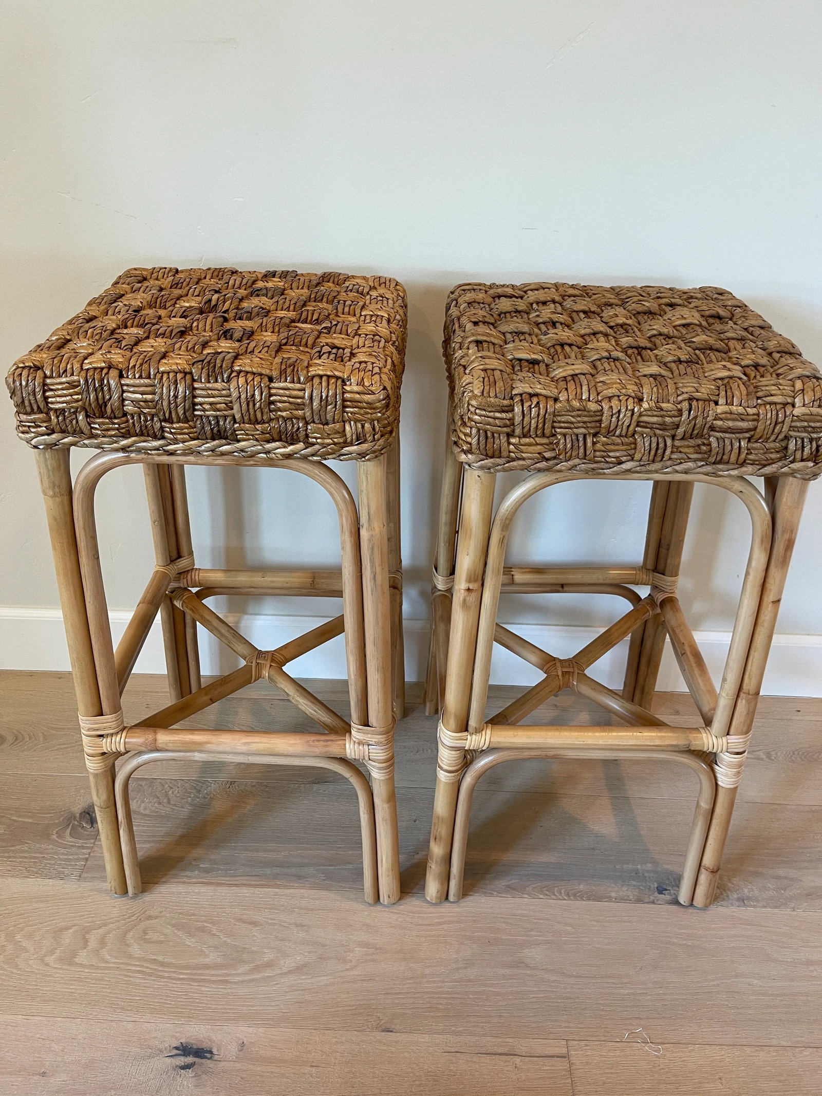 Made Goods Adina Bar Stools - a Pair - 8