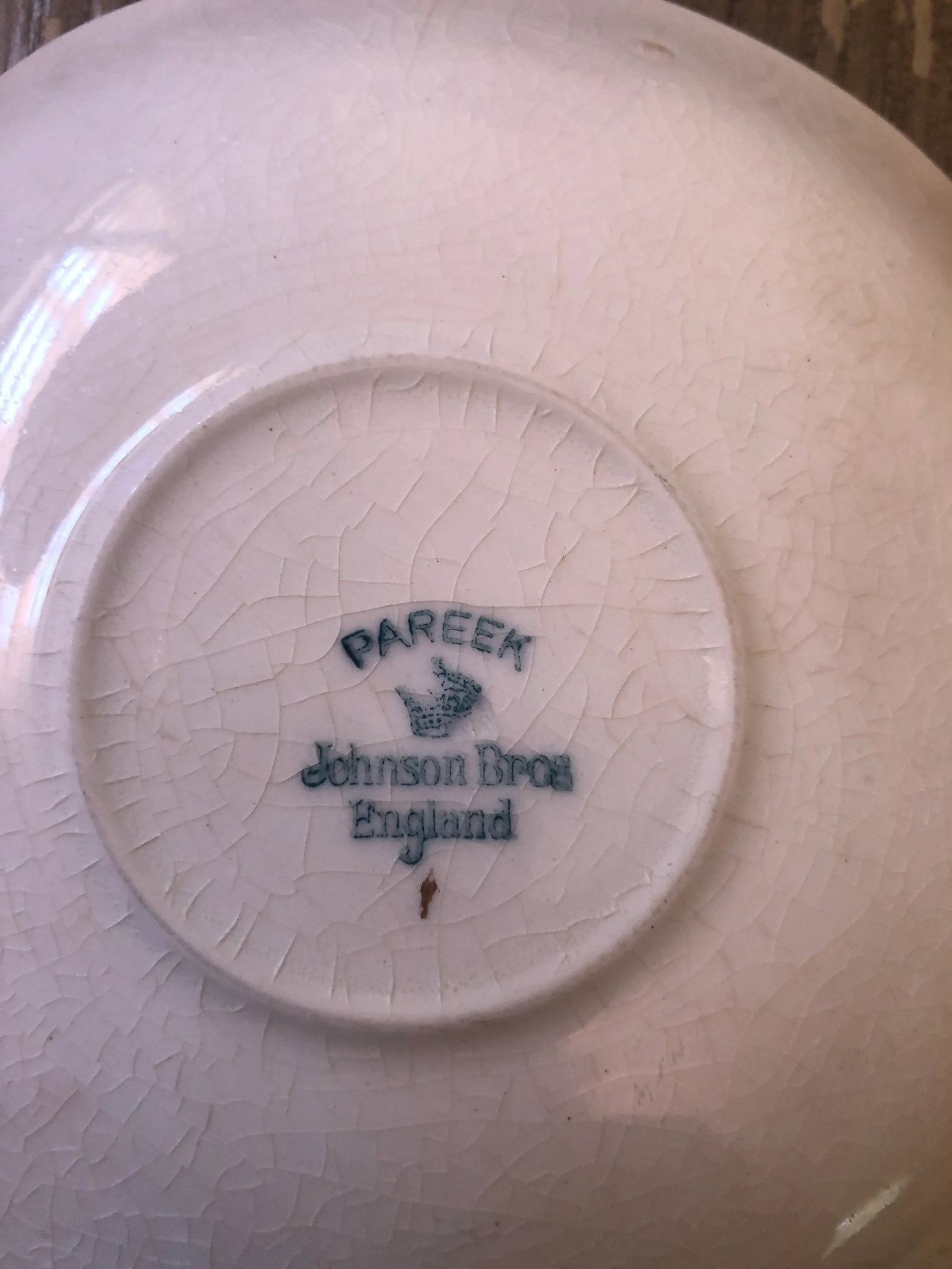 1930's Johnson Brothers Pareek Belgravia Pattern - 2