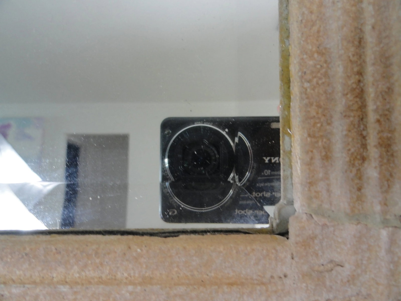 Textured Faux Stone Mirror - 7