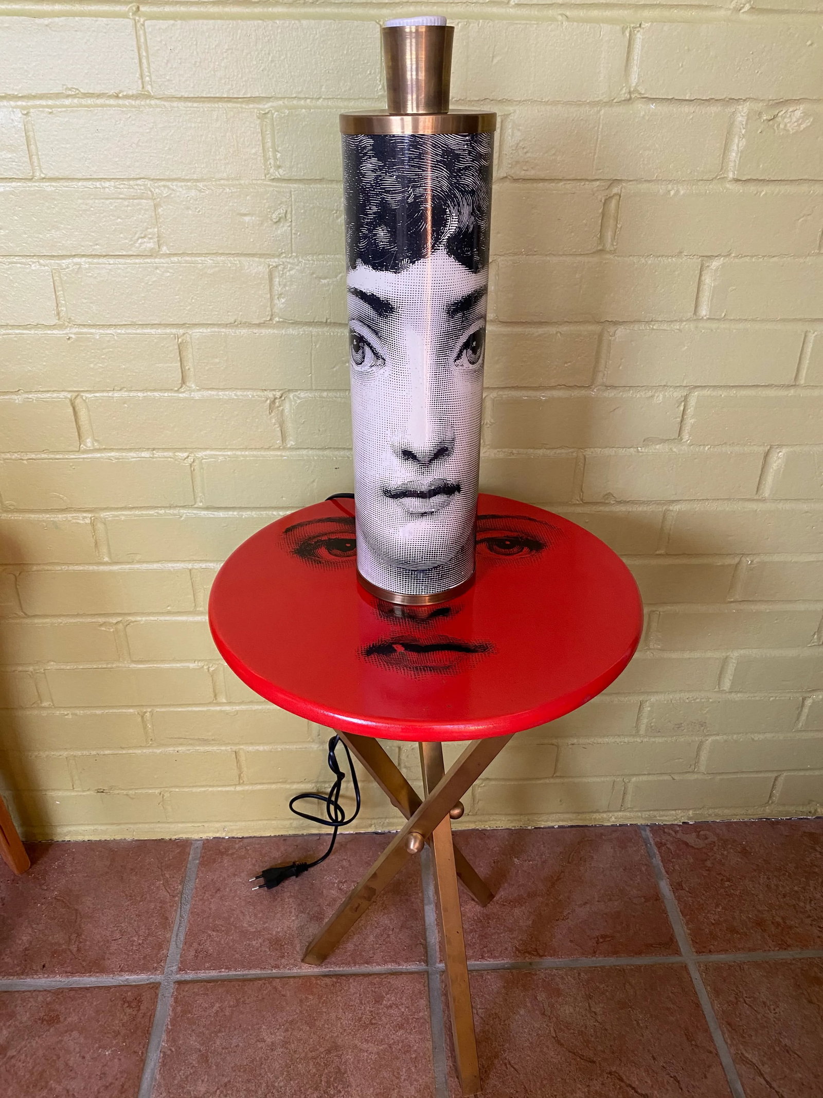 Piero Fornasetti Lina Face Table Lamp EU Wired - 2