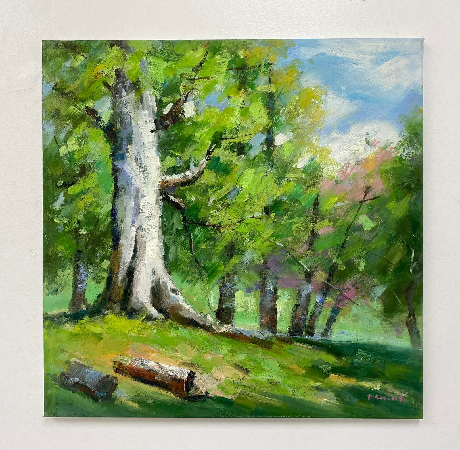Impressionistic Landscape Original Oil Painting - 2