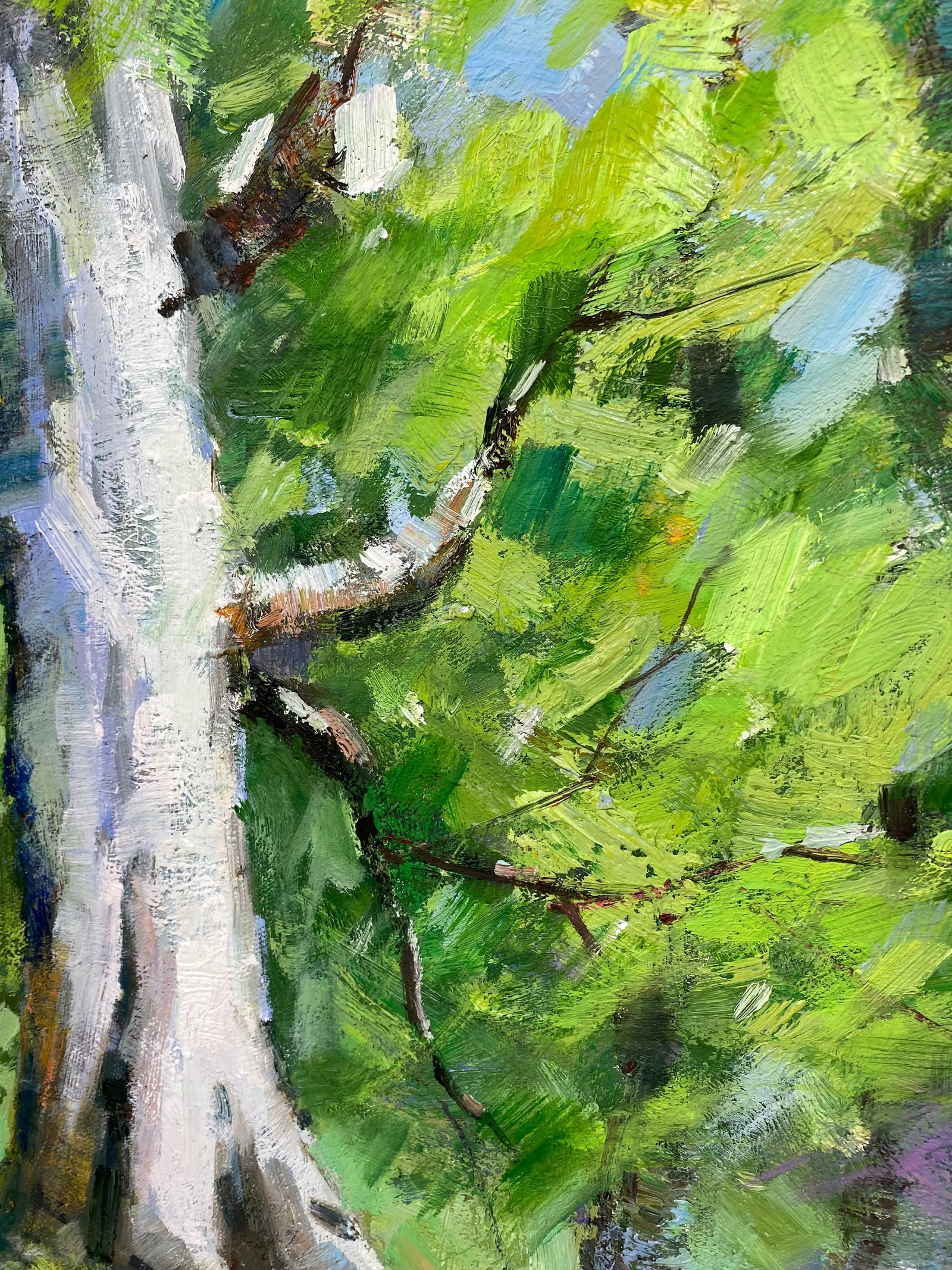Impressionistic Landscape Original Oil Painting - 9