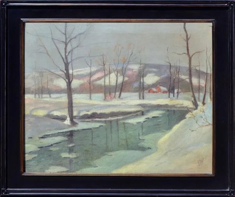 A Winters Night by Frederick Wagner - 2