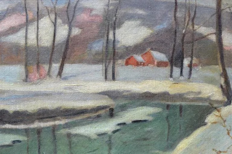 A Winters Night by Frederick Wagner - 3
