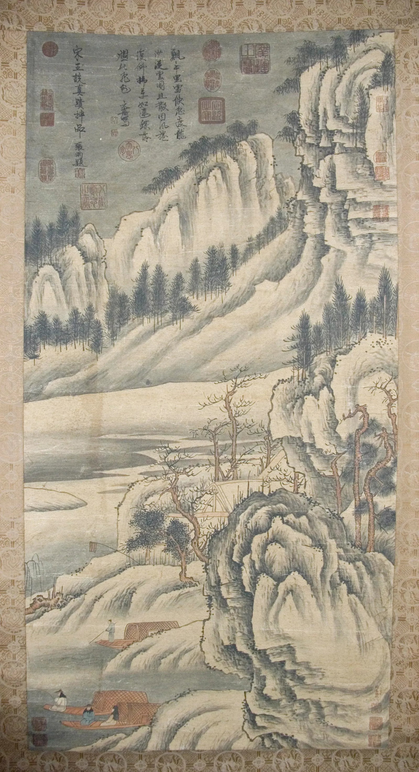 Early 20th Century Chinese Landscape Scroll - 2