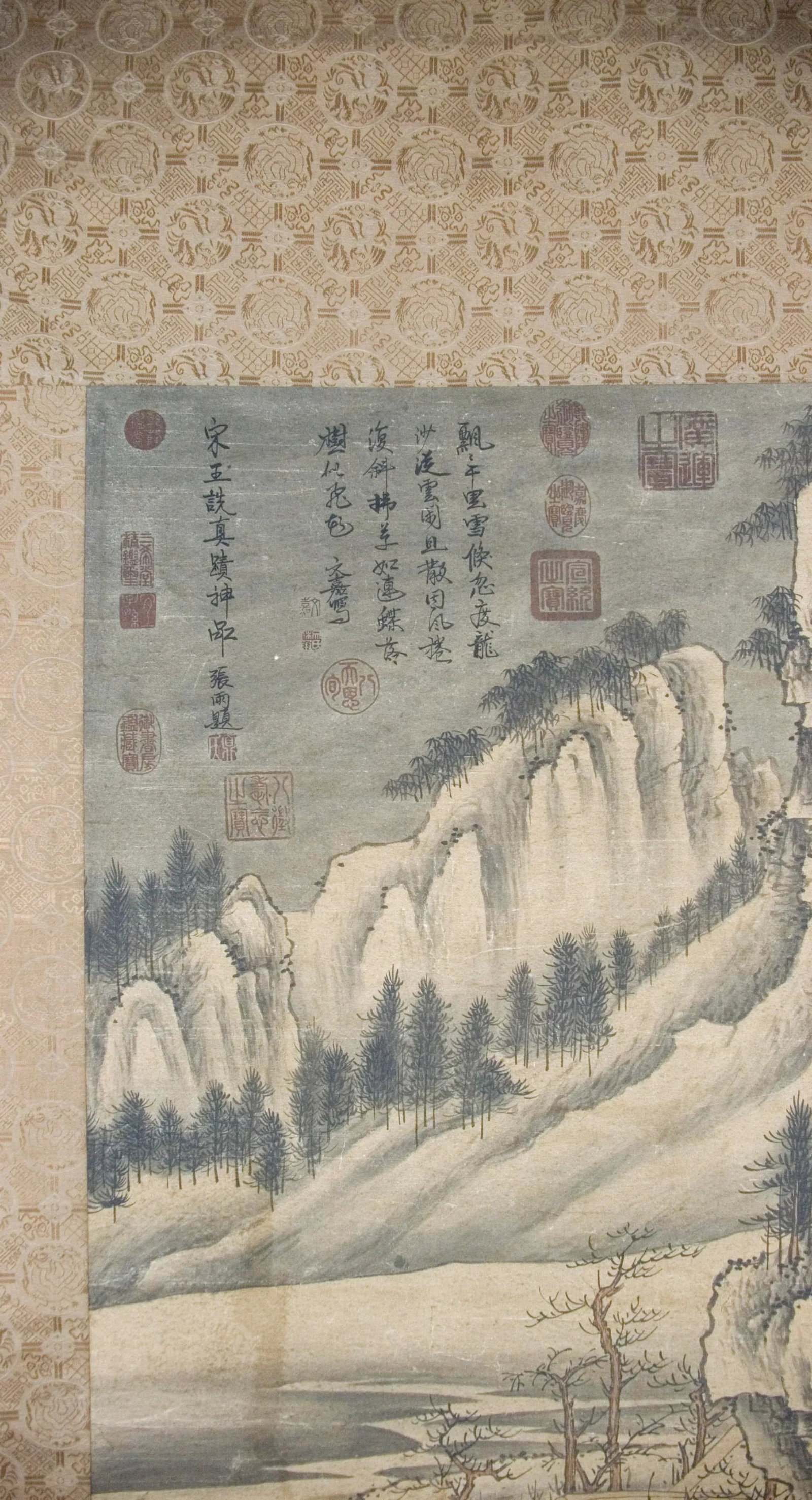 Early 20th Century Chinese Landscape Scroll - 4