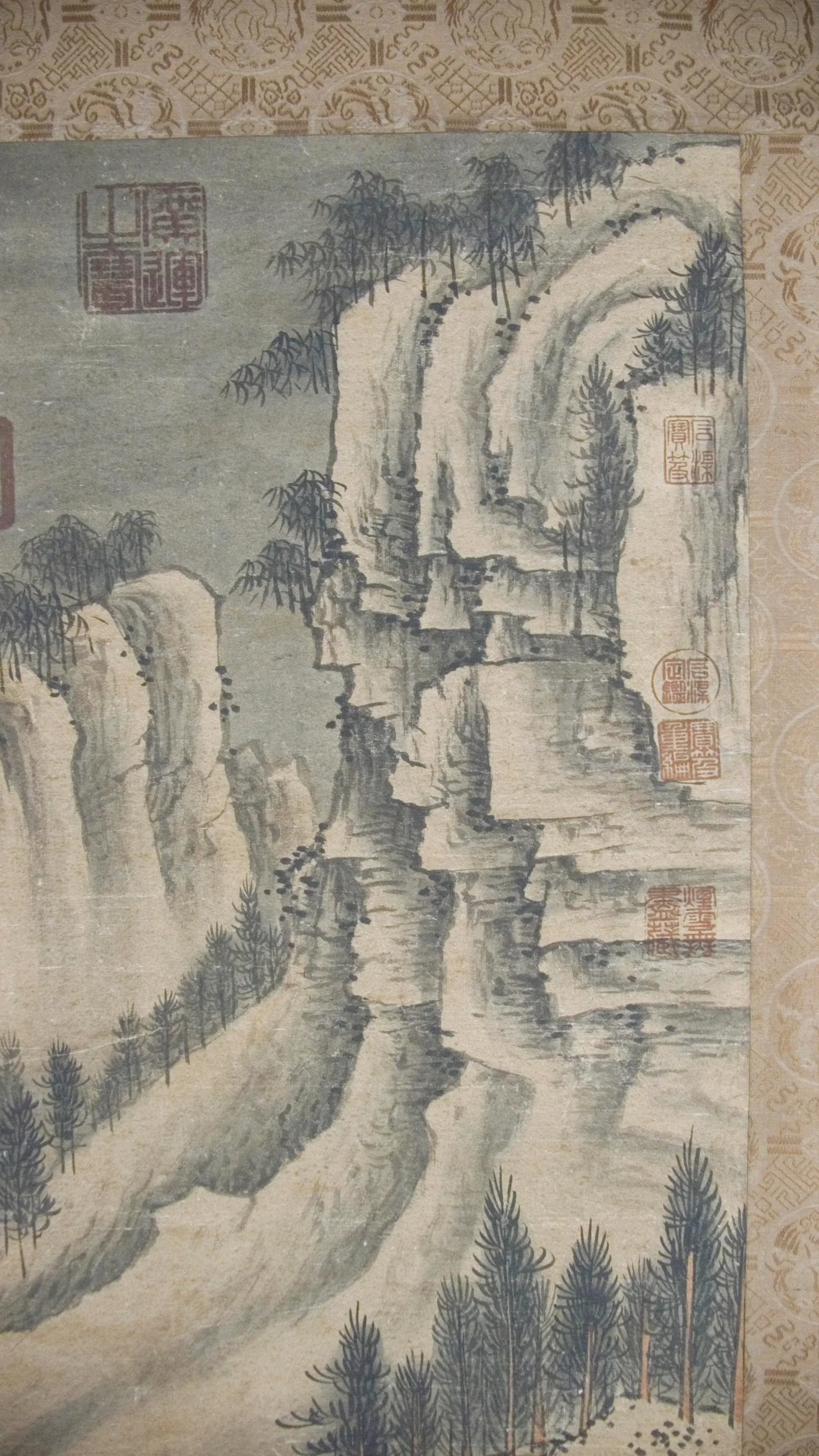 Early 20th Century Chinese Landscape Scroll - 5