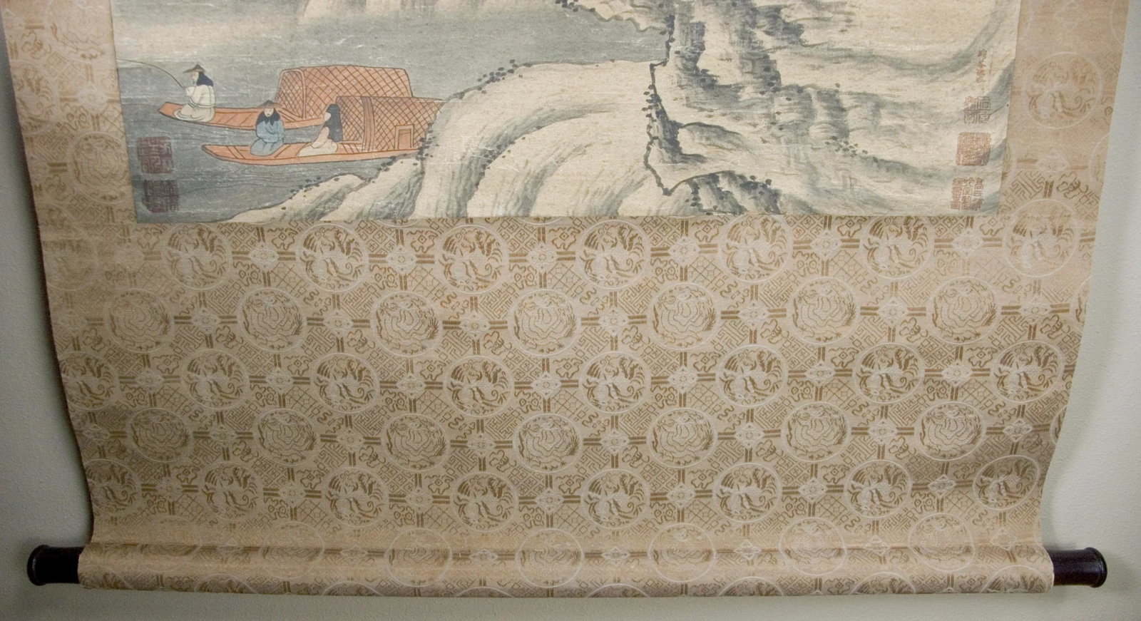 Early 20th Century Chinese Landscape Scroll - 8