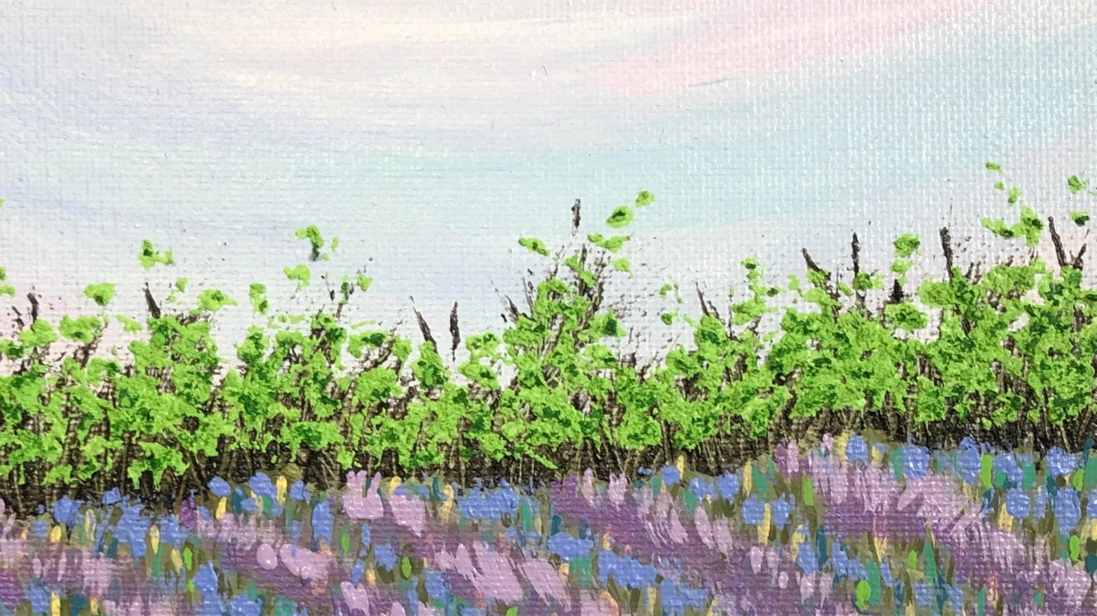 "A Peaceful View" Contemporary Impressionist Style Painting by Deb Bossert - 3