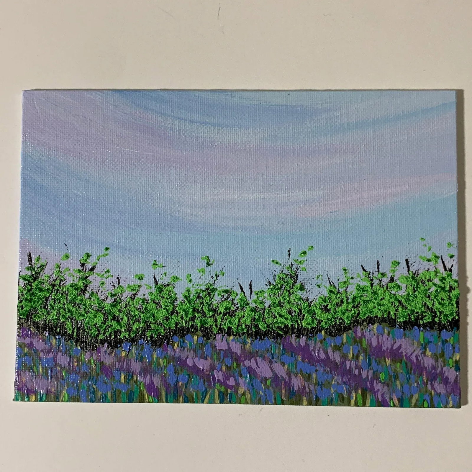 "A Peaceful View" Contemporary Impressionist Style Painting by Deb Bossert - 5