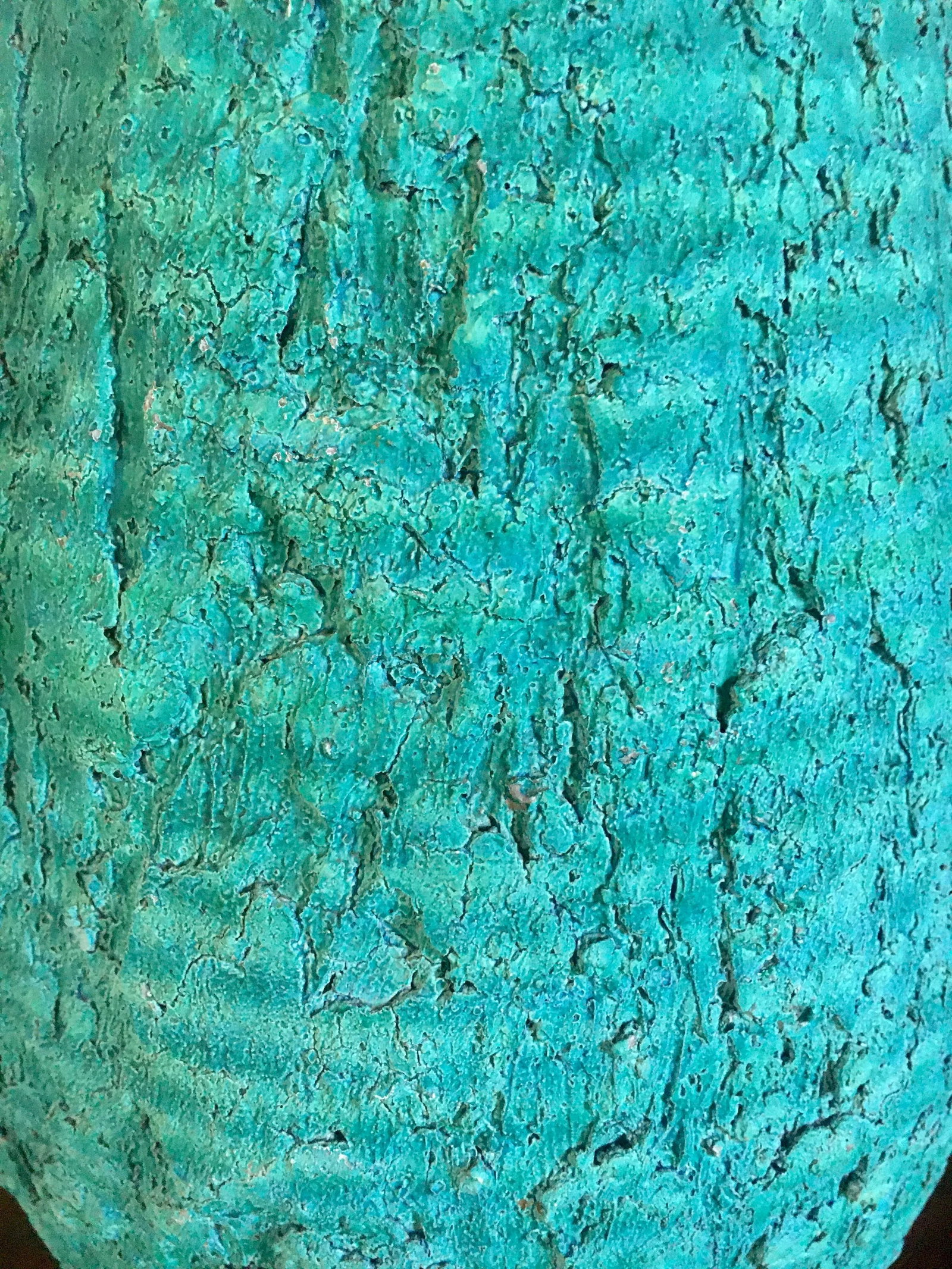1960s Quartite Sea Green Lamps With Maria Kipp Lampshades - 4