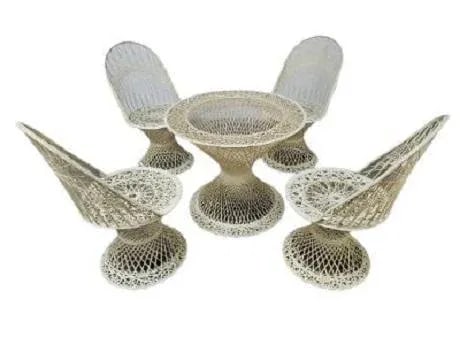 1960s Spun Fiberglass Patio Set by Russell Woodard - 13
