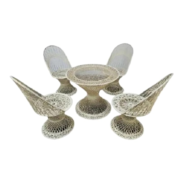 1960s Spun Fiberglass Patio Set by Russell Woodard (1 of 13)