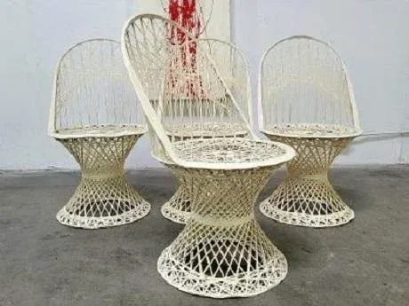 1960s Spun Fiberglass Patio Set by Russell Woodard - 2