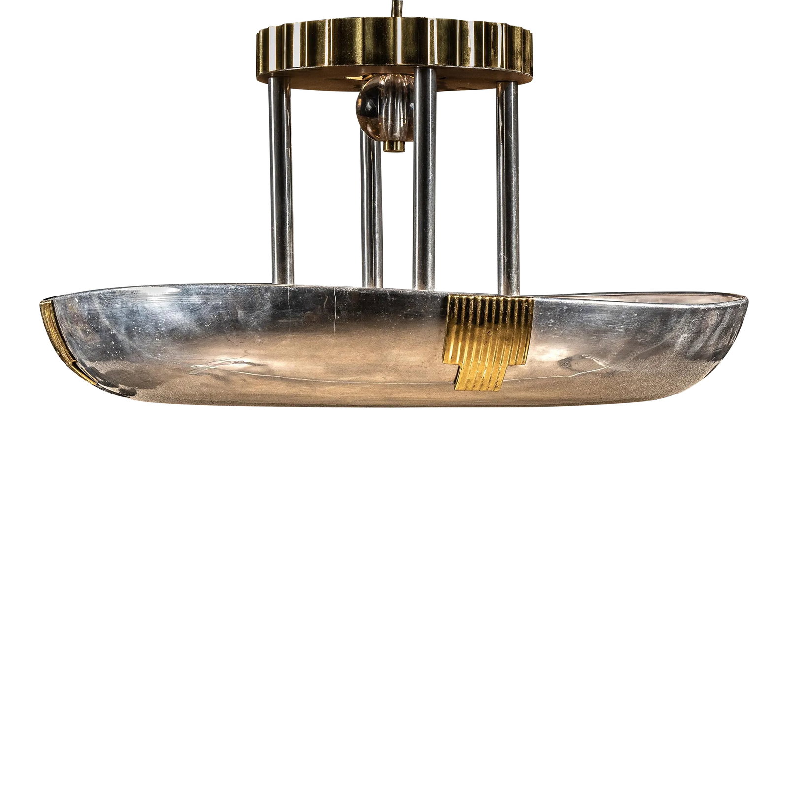 1920 Art Deco Ceiling Light Fixture (1 of 10)