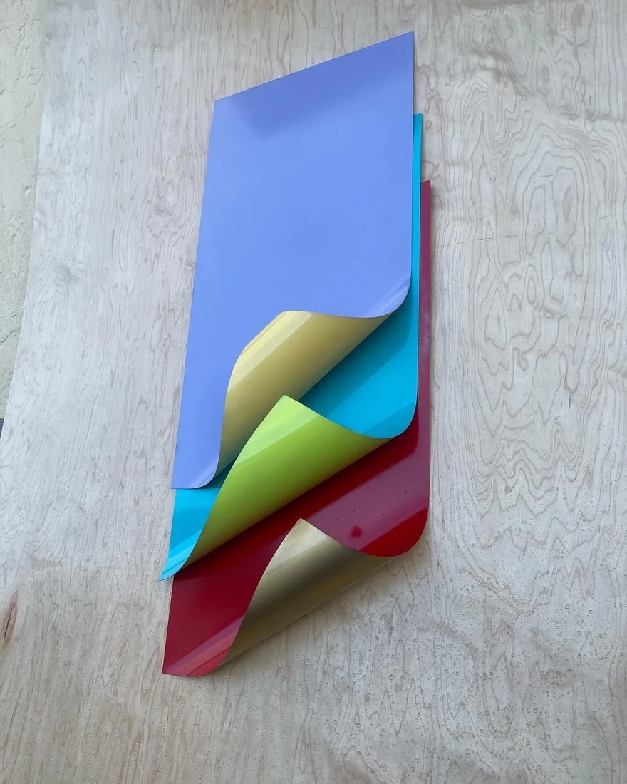 Modern Metal Wall Sculpture - 4