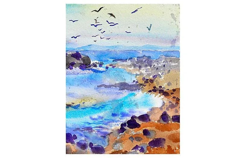 Rocky Inlet on Big Sur Coast - 2