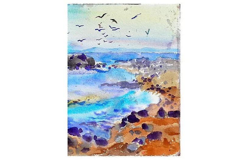 Rocky Inlet on Big Sur Coast - 5