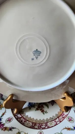 Schumann Dresden Dinnerware Fine Dinner Plates Set of 6 - 11