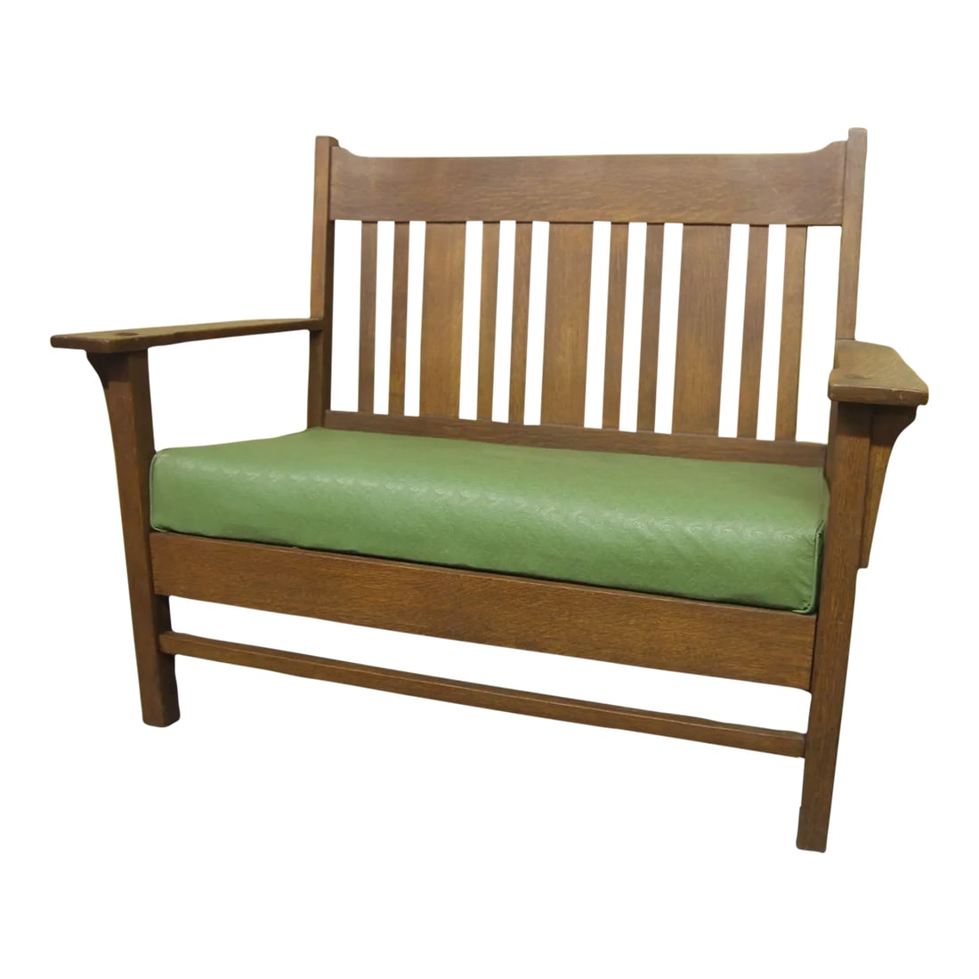 Antique Arts and Crafts Settle by Harden (1 of 7)