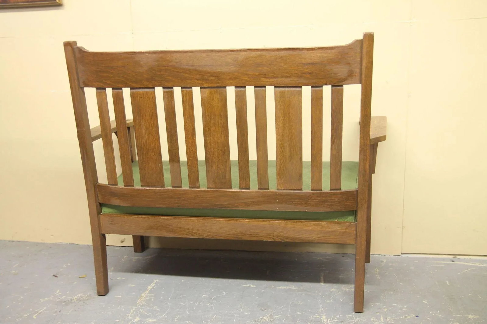 Antique Arts and Crafts Settle by Harden - 6