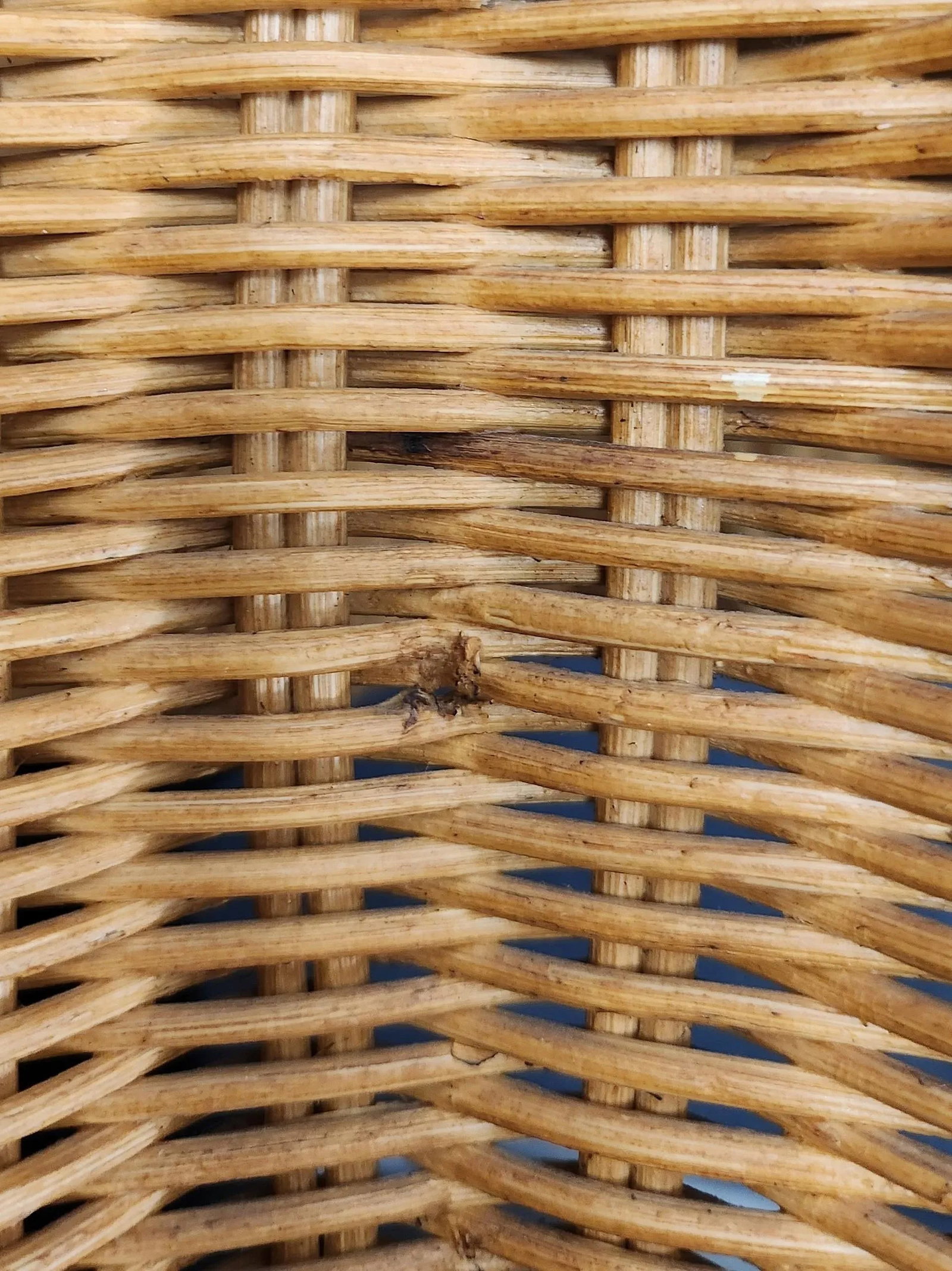 1980s Wicker Ghost Table - 6