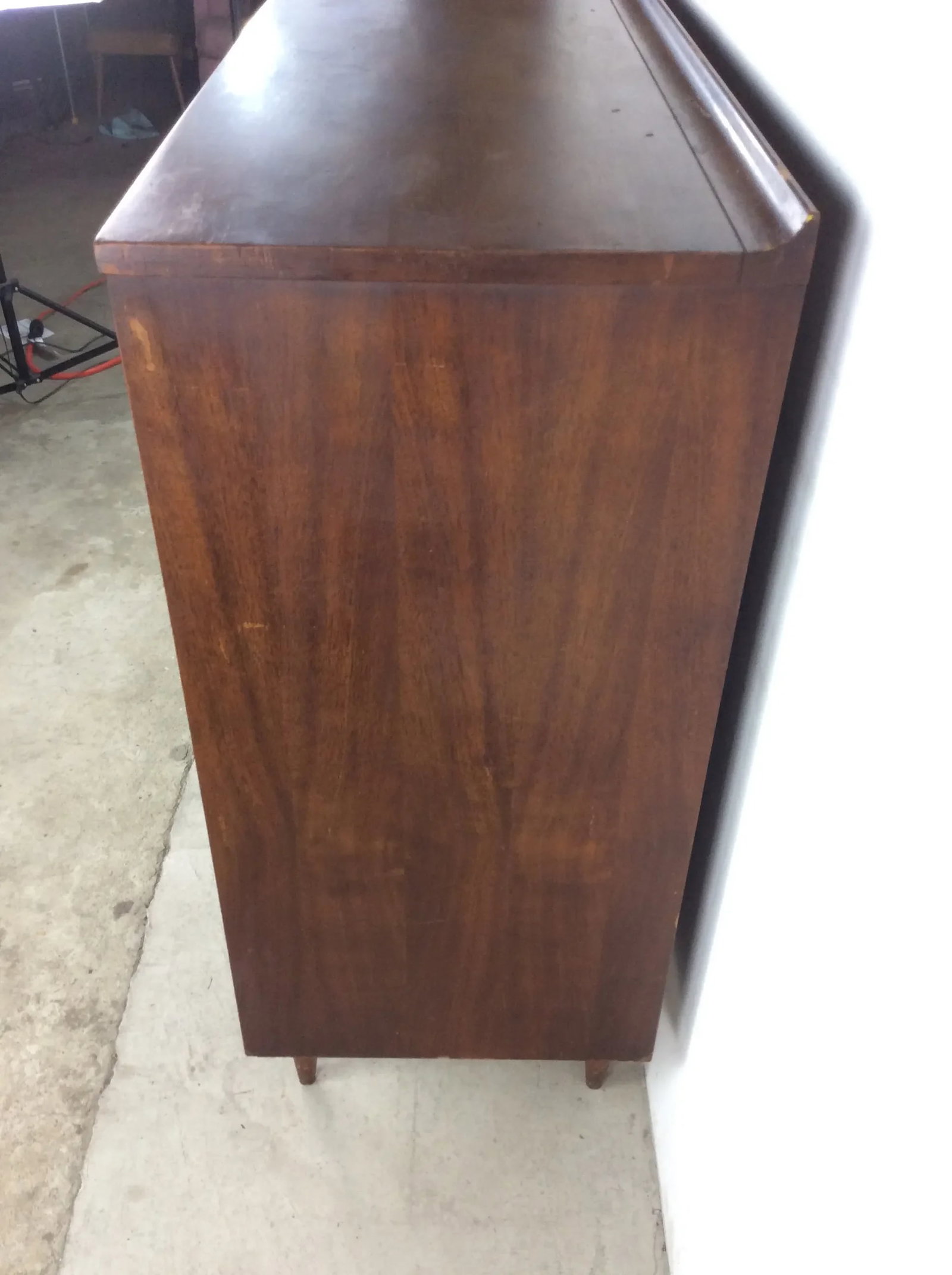 Mid Century Modern Broyhill Sculpture Highboy Dresser - 2