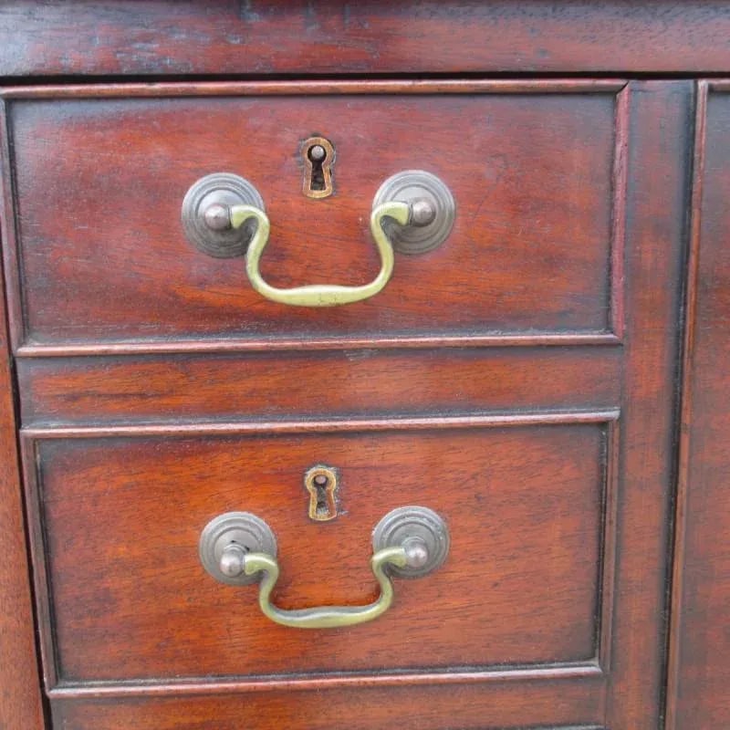 English Antique Drop Front Writing Desk - 6