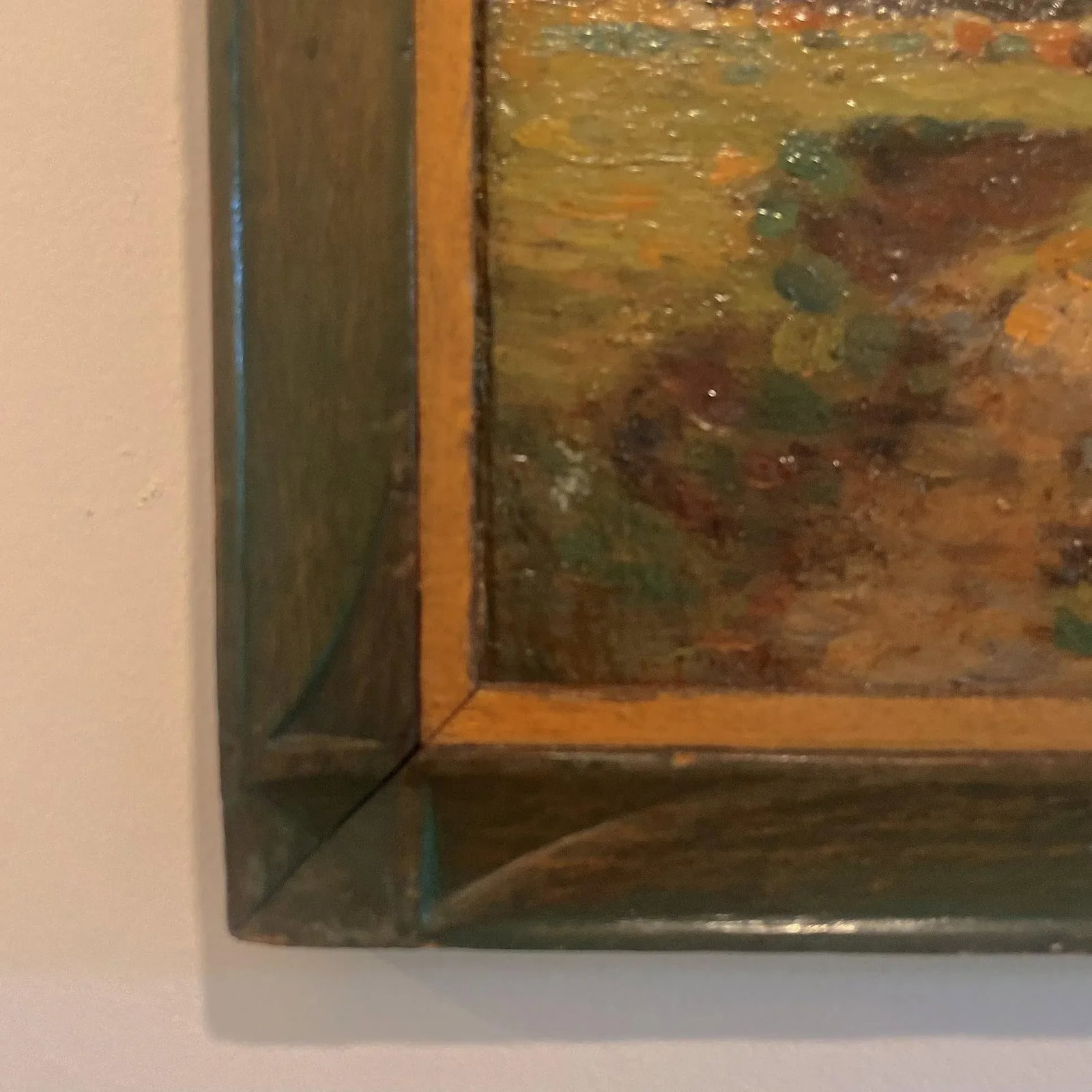 Early 20th Century American Impressionist Landscape Original Oil Painting Signed Summers, Framed - 4