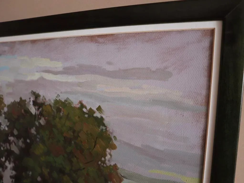 Vintage Boris Covali-Lepei Oil Painting - 4