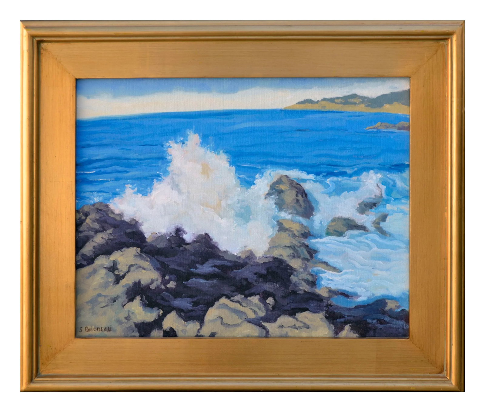 "Crashing Surf" - Pacific Coast Seascape by Steven Guy Bilodeau - 6