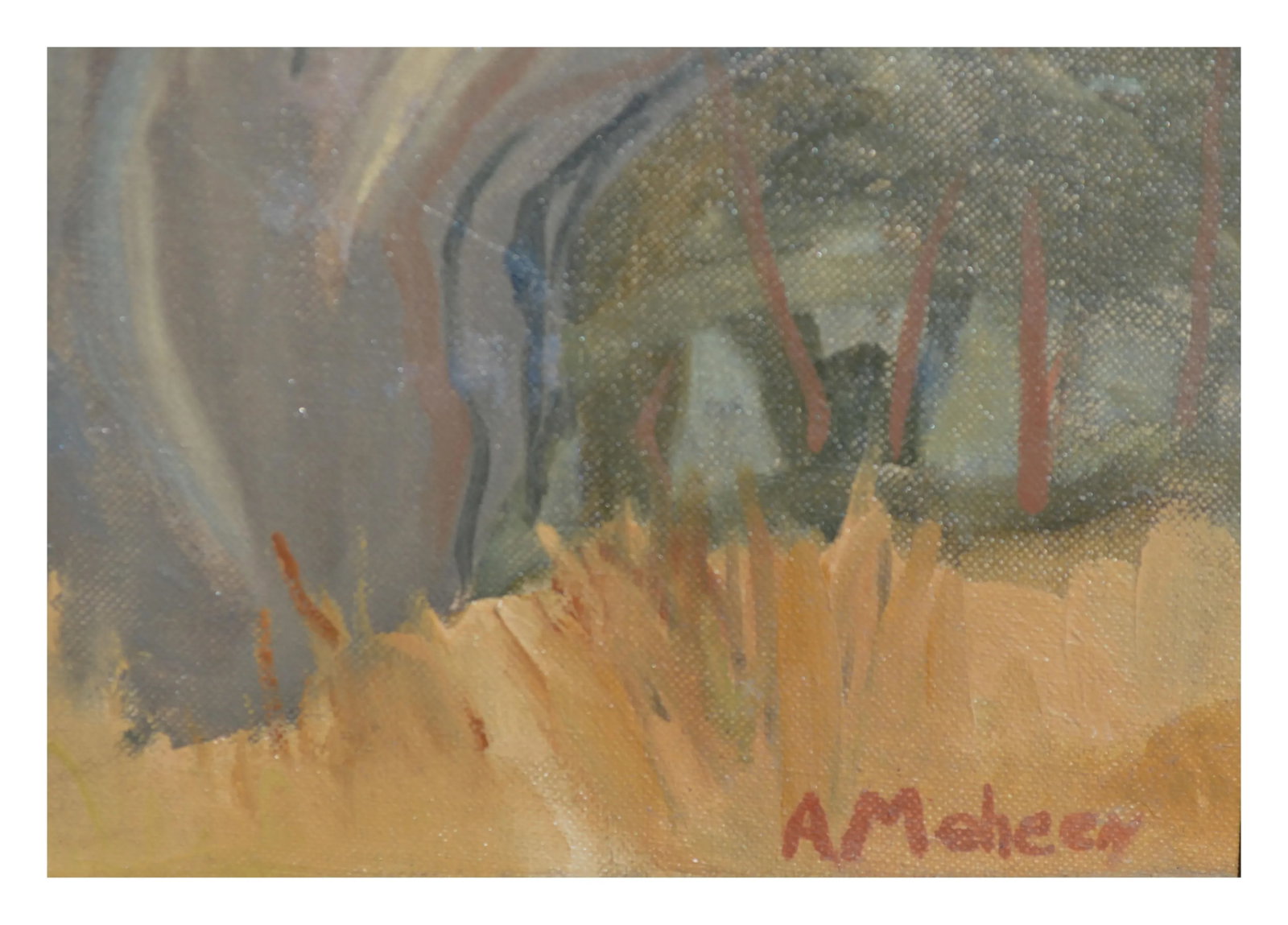 Vintage Monterey California Landscape -- Along the Shore by Alicia Meheen - 4