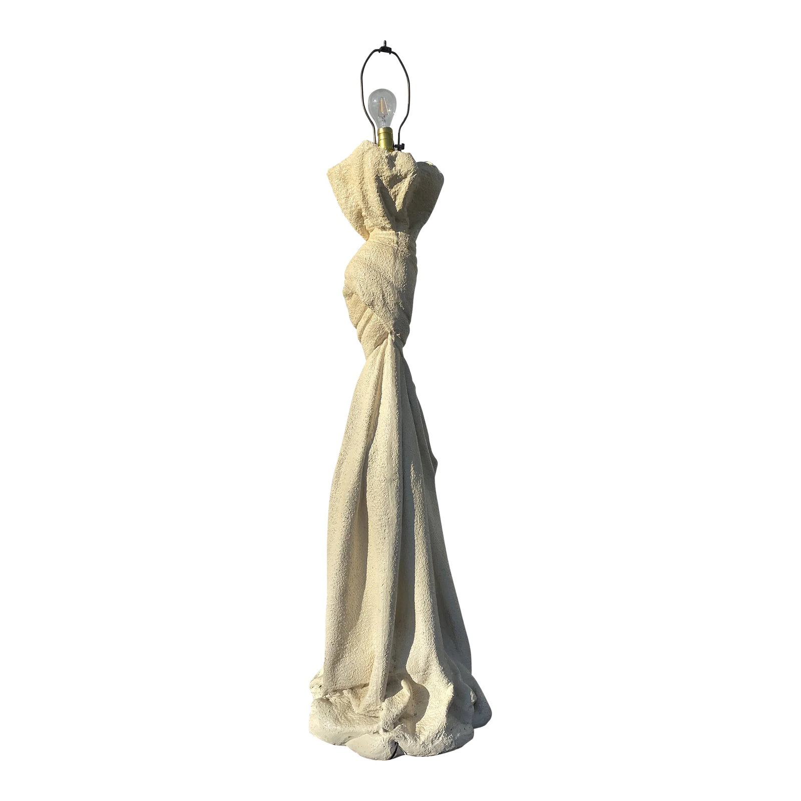 1970s Draped Knot Knotted Floor Lamp in the Style of John Dickinson (1 of 13)