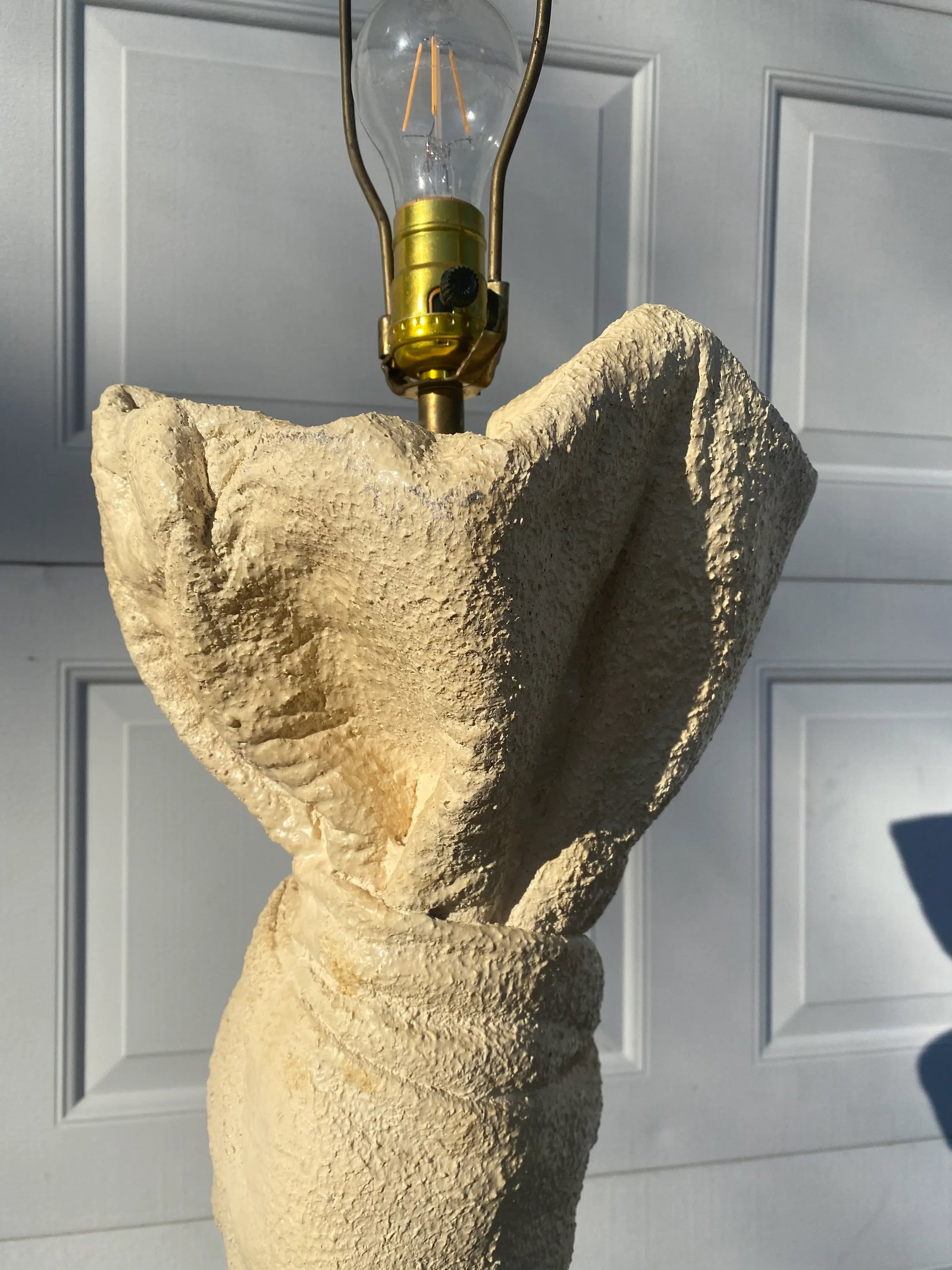 1970s Draped Knot Knotted Floor Lamp in the Style of John Dickinson - 6