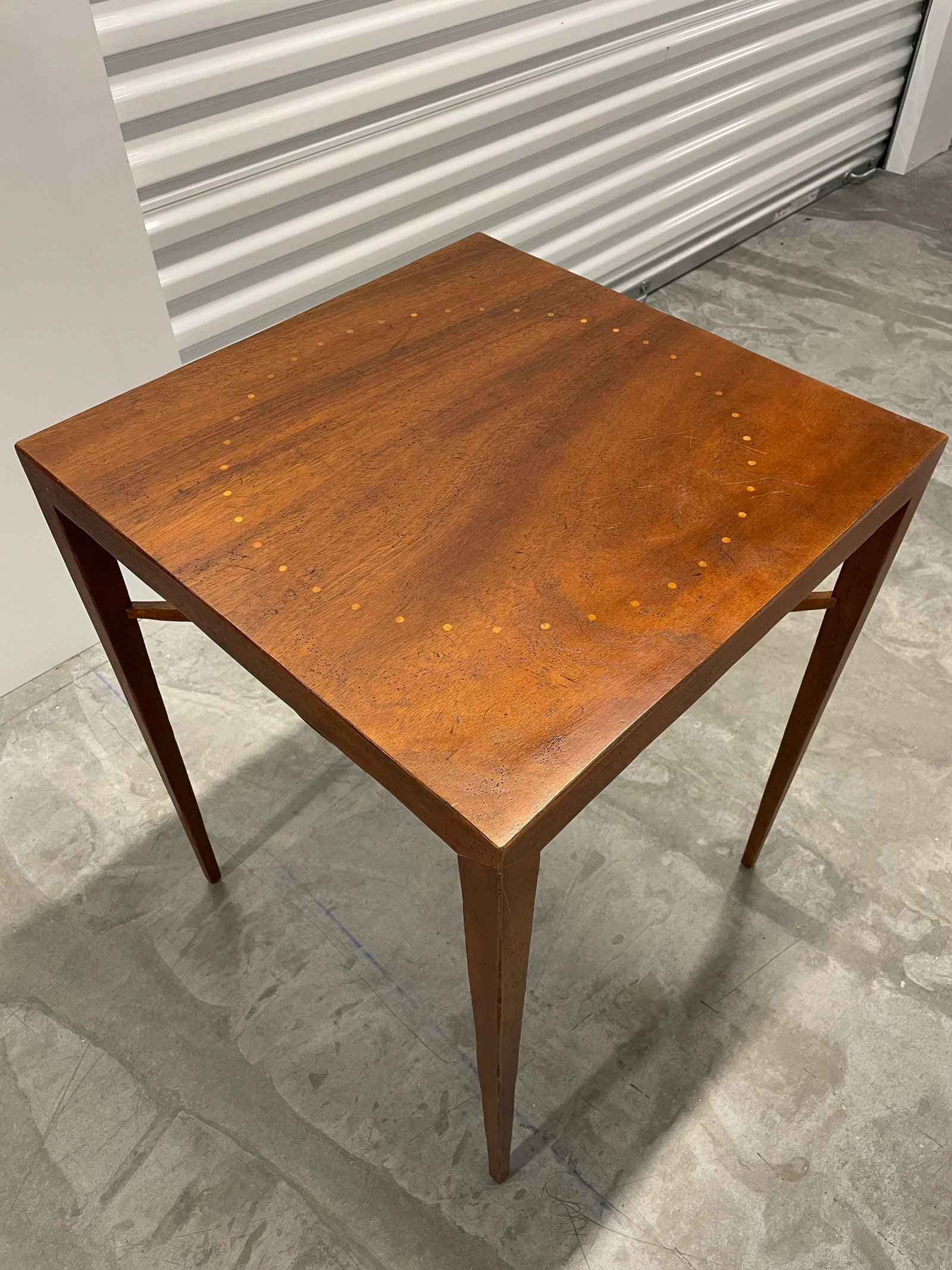1960s Baker Furniture Mid-Century Modern Walnut Side Table - 2
