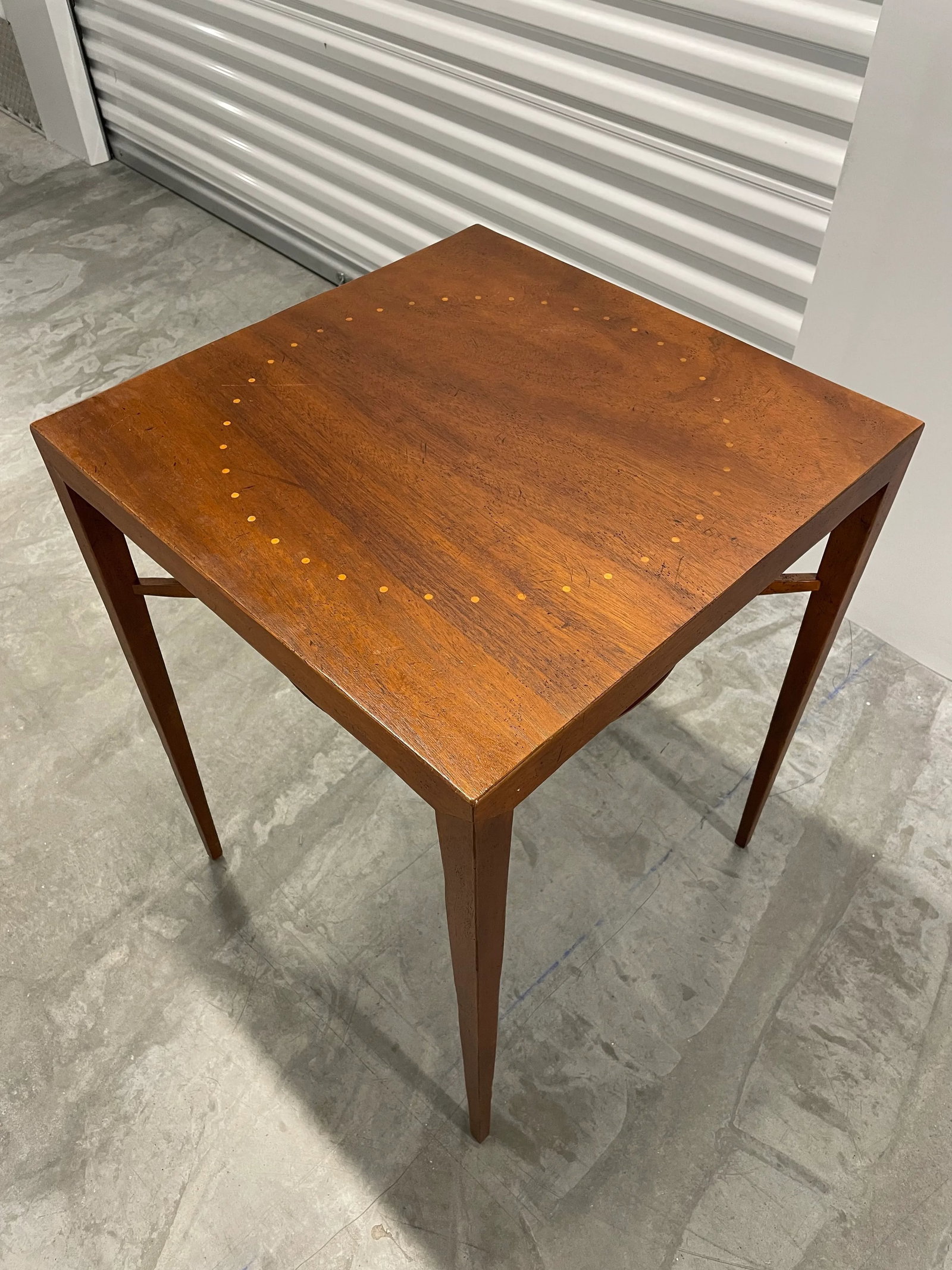 1960s Baker Furniture Mid-Century Modern Walnut Side Table - 3