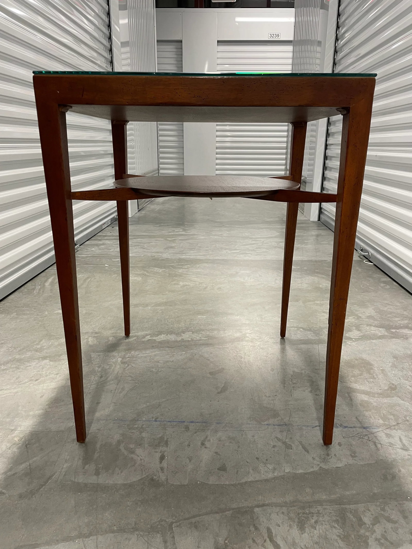 1960s Baker Furniture Mid-Century Modern Walnut Side Table - 5