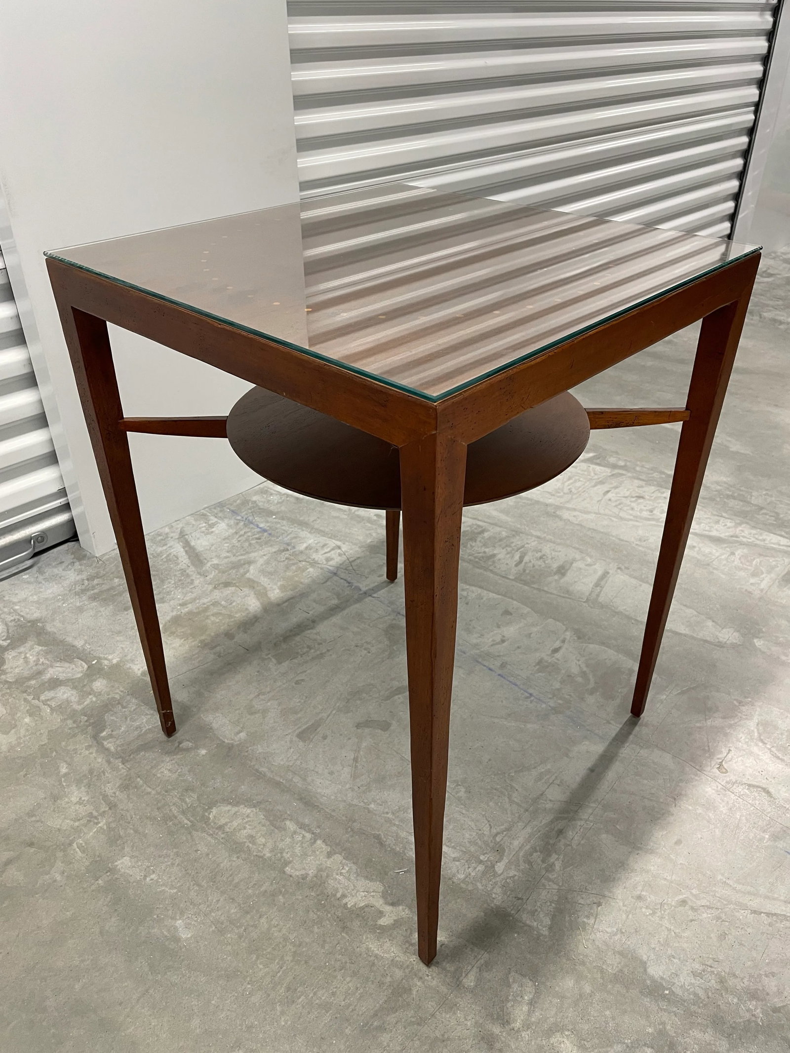 1960s Baker Furniture Mid-Century Modern Walnut Side Table - 7