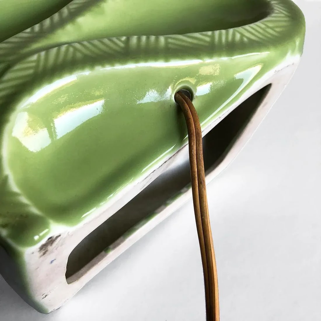 Vintage Art Deco Ceramic Table Lamp, 1937 - 10